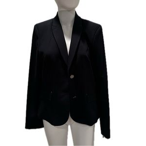 Calvin Klein Dark Navy Button Blazer Size 8